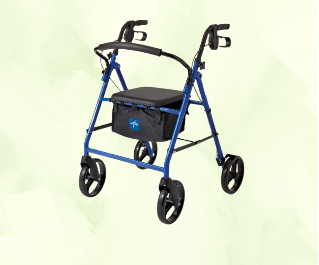 wheelchair rollator walking aid